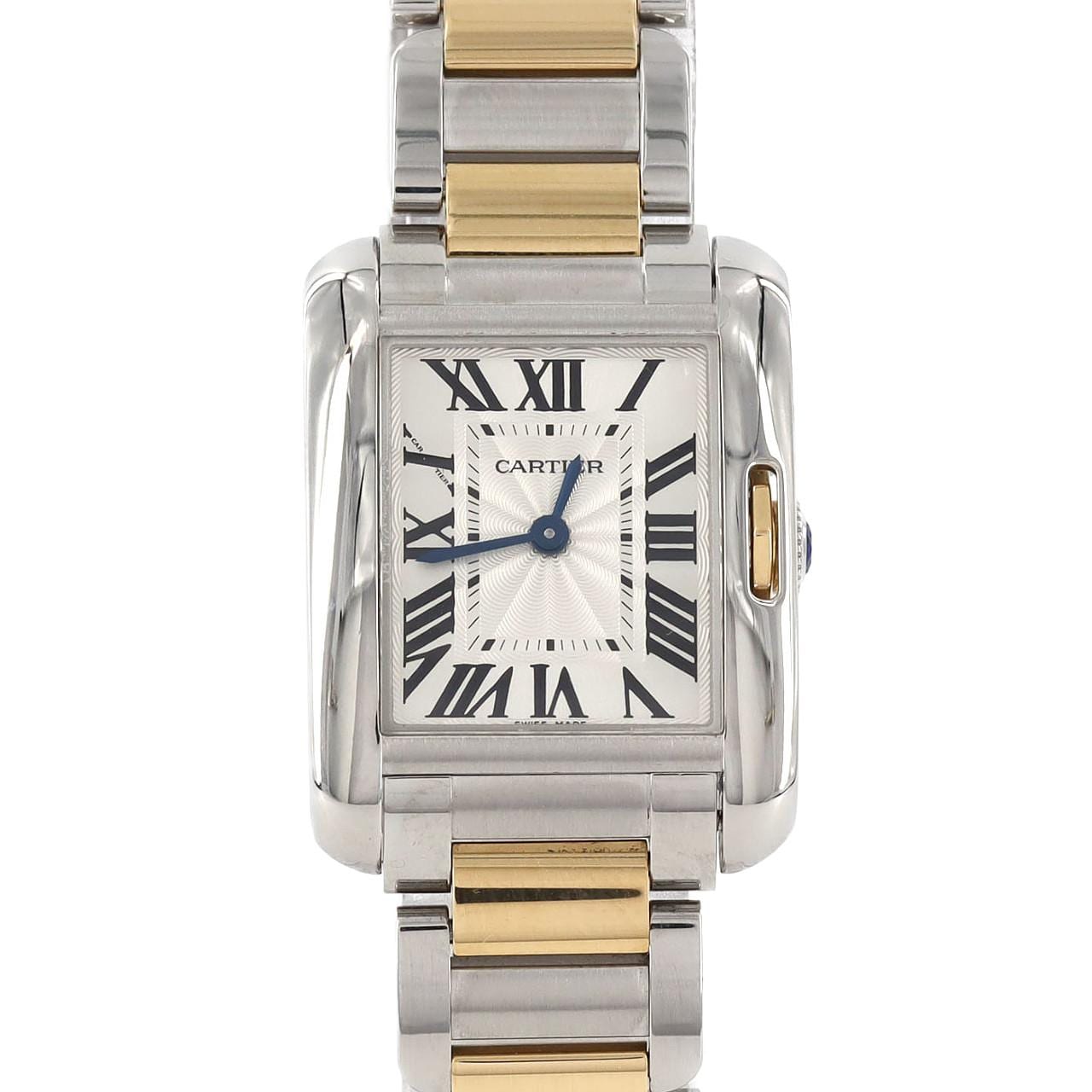 Cartier Tank Anglaise SM Combi W5310046 SSxYG石英