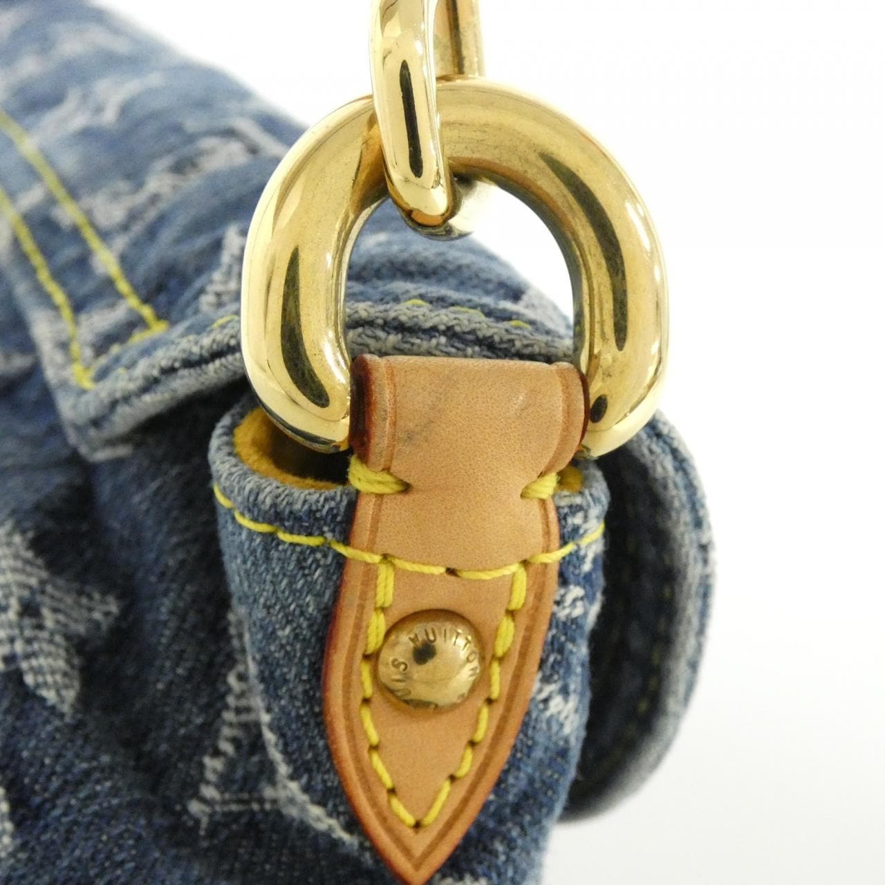 ルイヴィトン モノグラム デニム ミニ プリーティ M95050 ショルダーバッグ