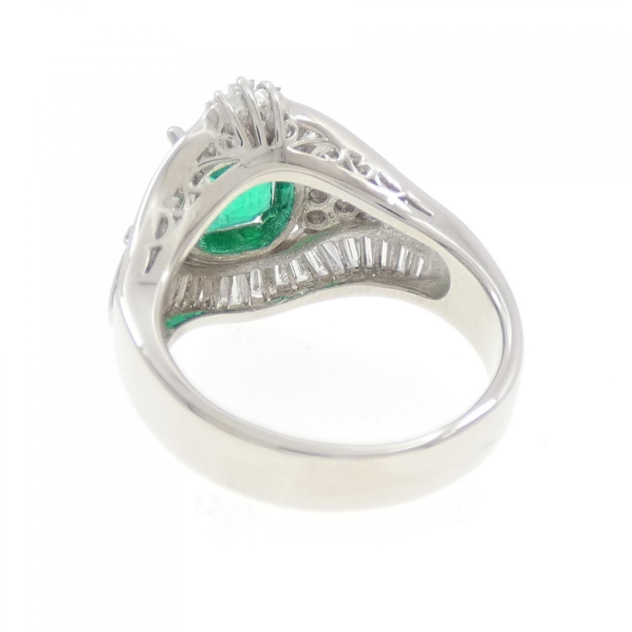 PT900 Emerald Ring 1.26CT