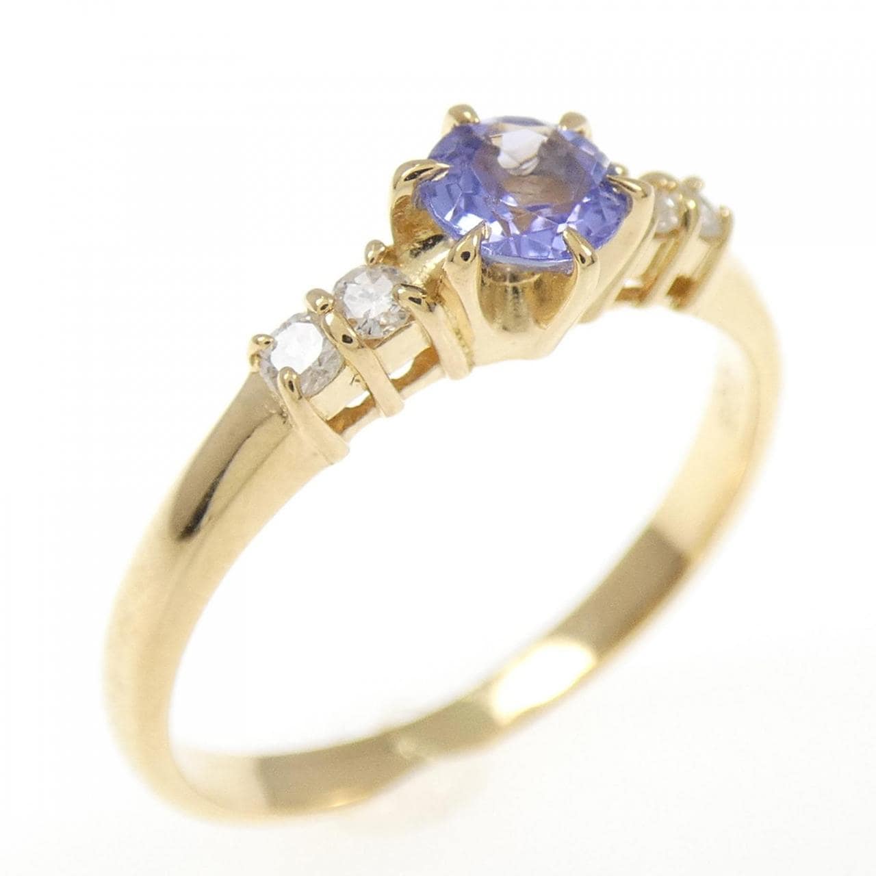 K18YG Tanzanite ring