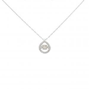【新品】PT900 ダイヤモンド ネックレス 0.08CT