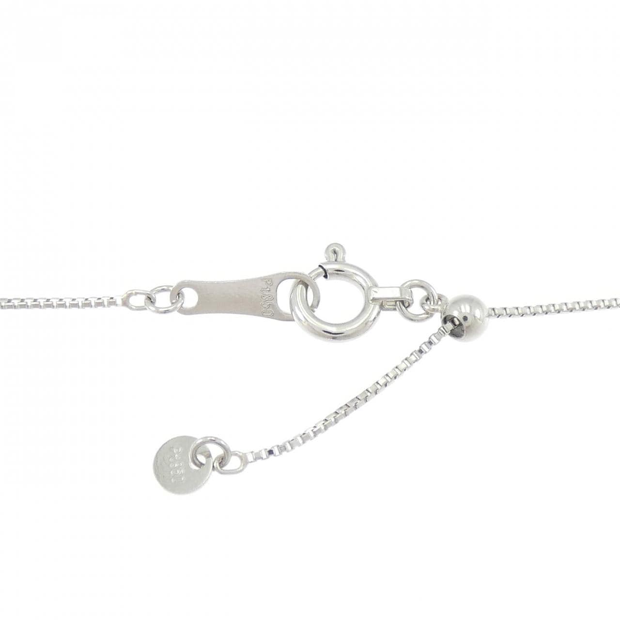 PT900/PT850 ダイヤモンド ネックレス 0.310CT E VVS1 EXT