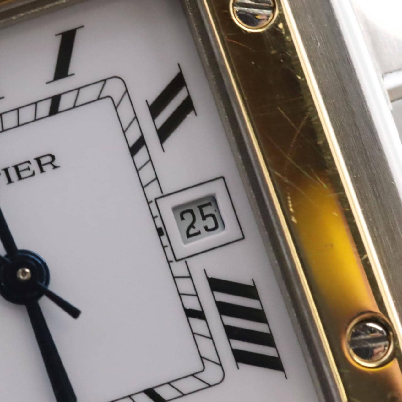 カルティエ サントスLM コンビ 81036283 SSxYG 自動巻