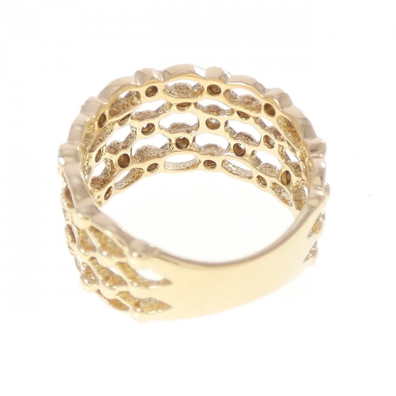 K18YG ダイヤモンド リング 0.29CT