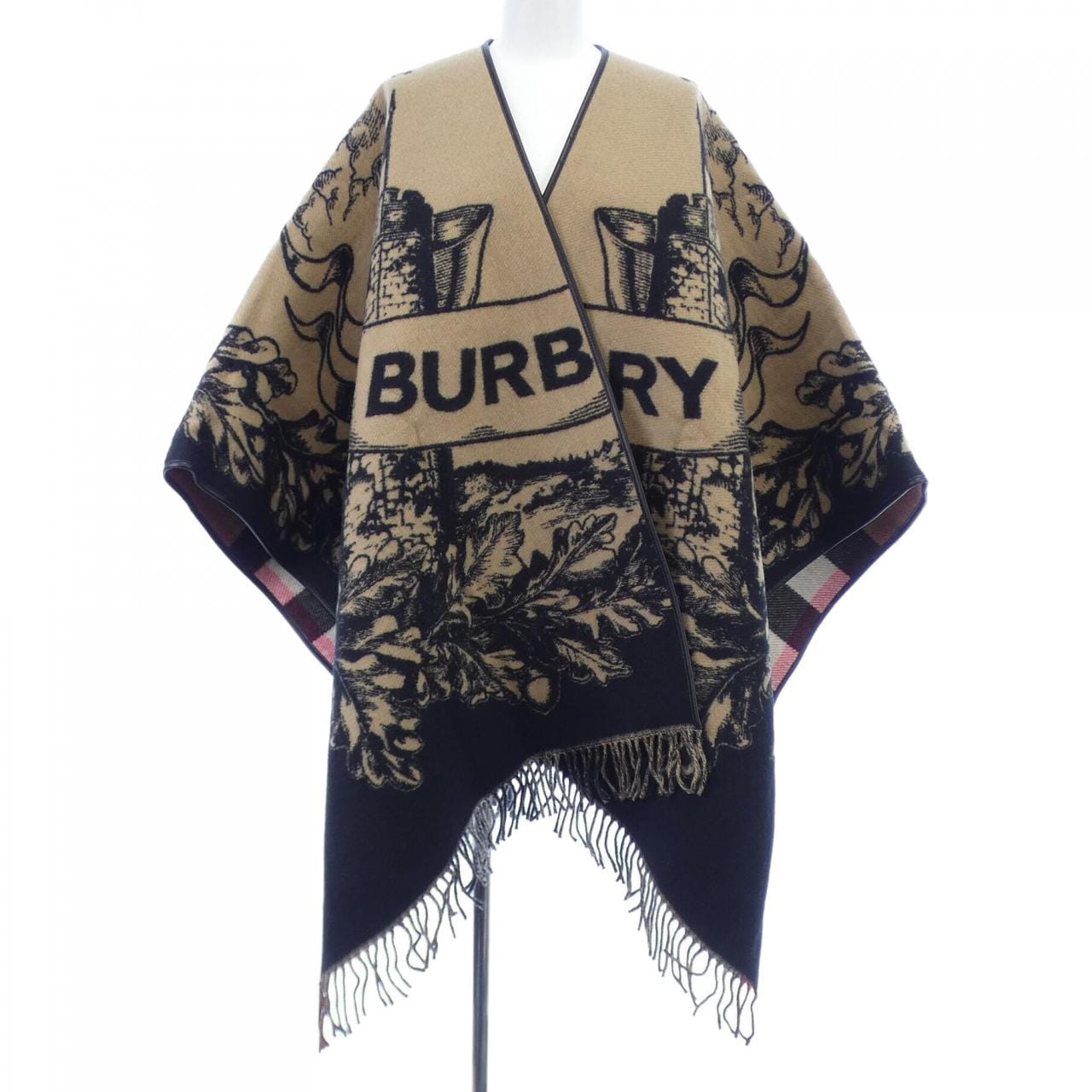 バーバリー BURBERRY ケープ