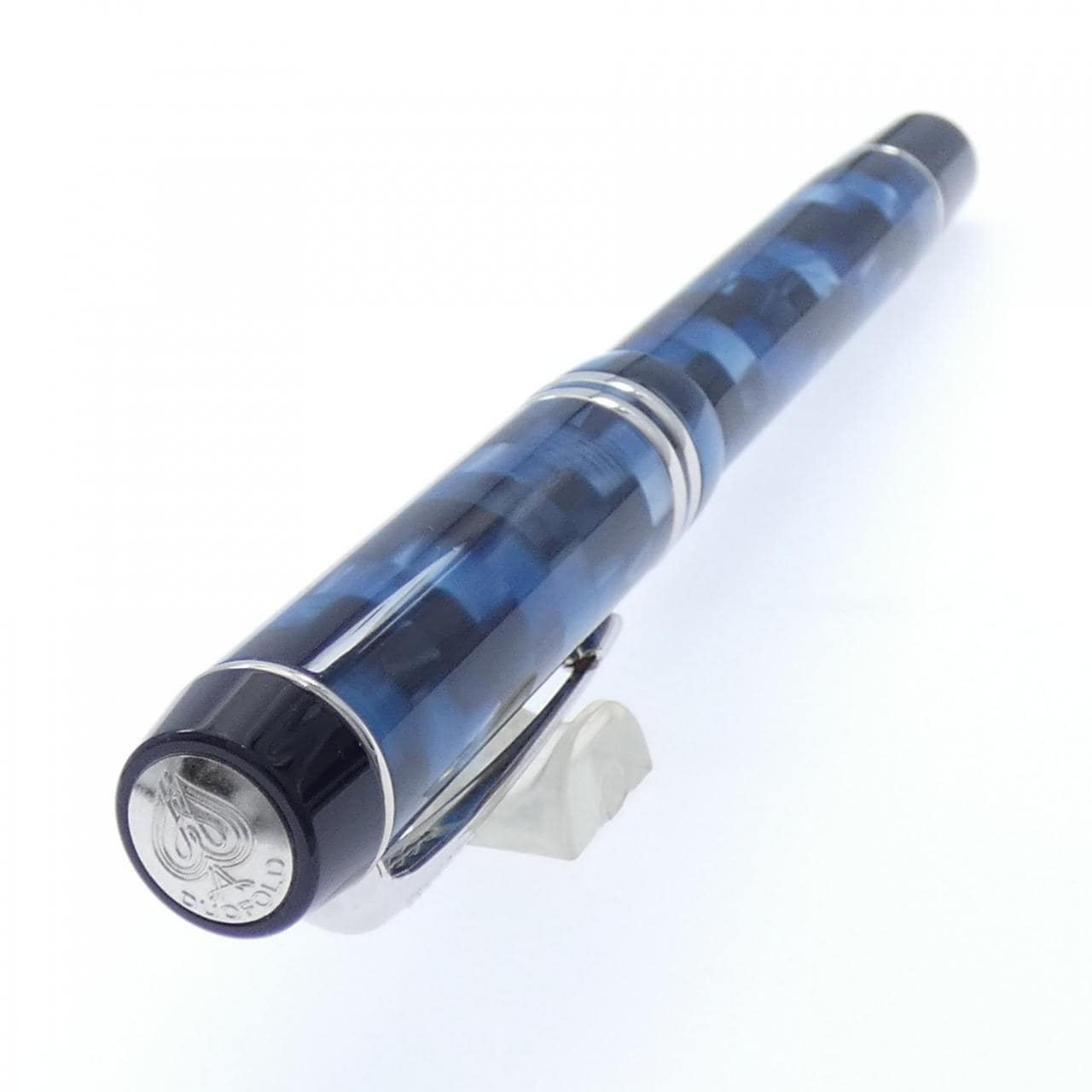 パーカー デュオフォールドチェックブルーセンテニアル 万年筆