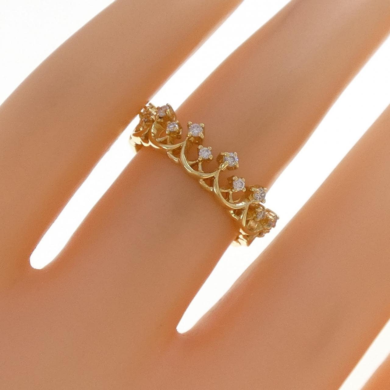 アーカー ティアラ ダイヤモンド リング 0.172CT