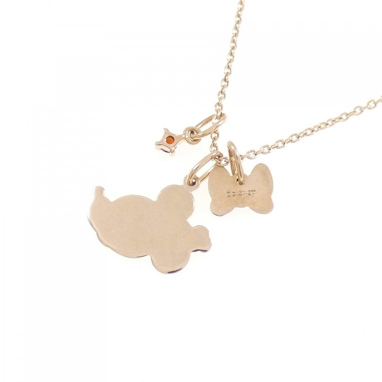 K10PG ガーネット ネックレス