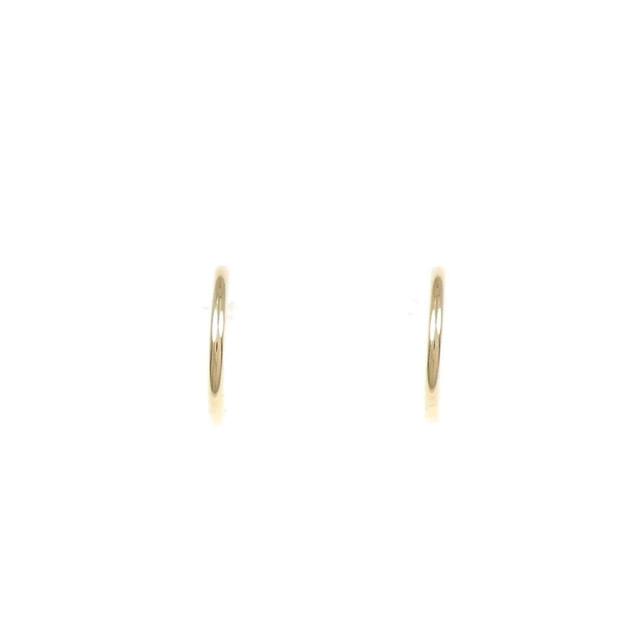 K18YG earrings