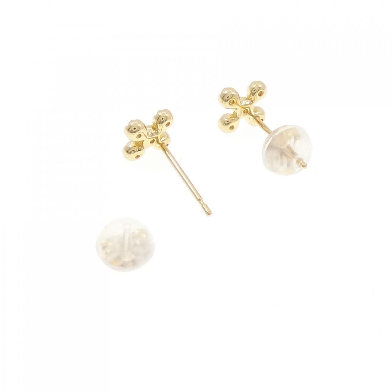 K18YG ダイヤモンド ピアス