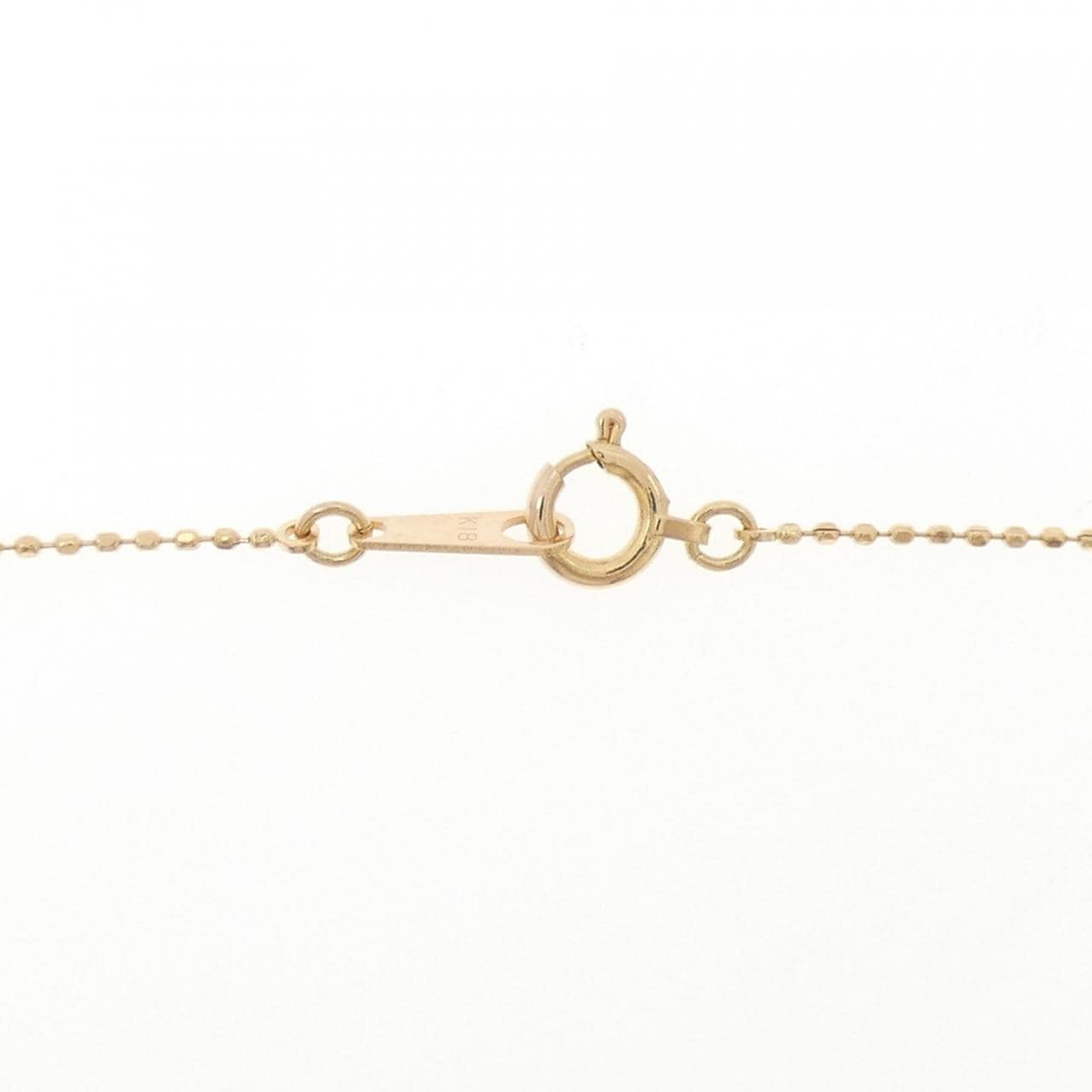 K18YG chain necklace