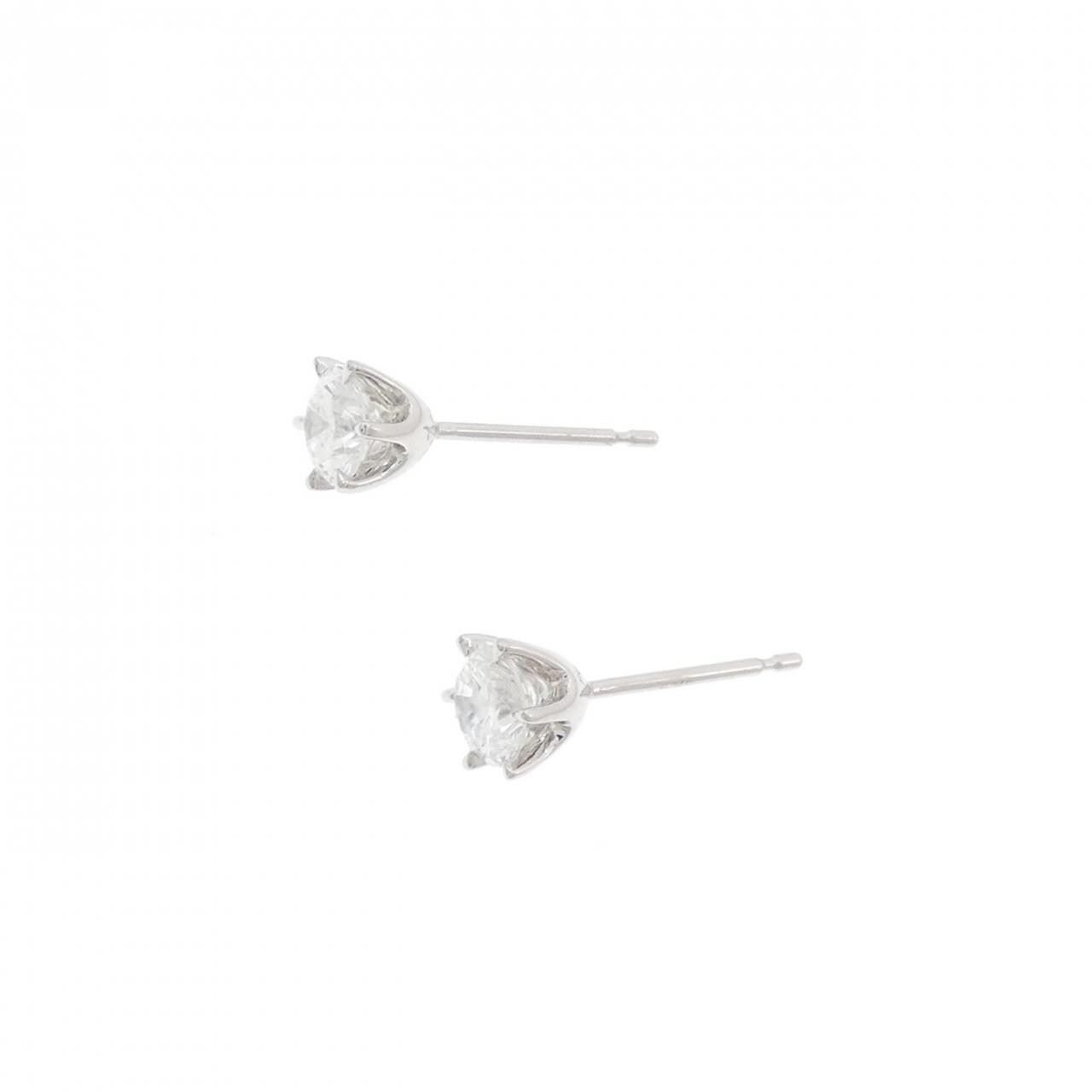 [新品] PT900钻石耳环 0.309CT 0.308CT E SI1 好
