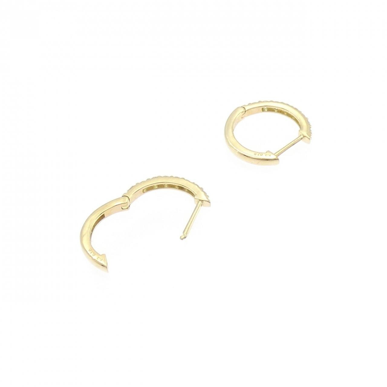 【リメイク】K18YG ダイヤモンド ピアス 0.20CT