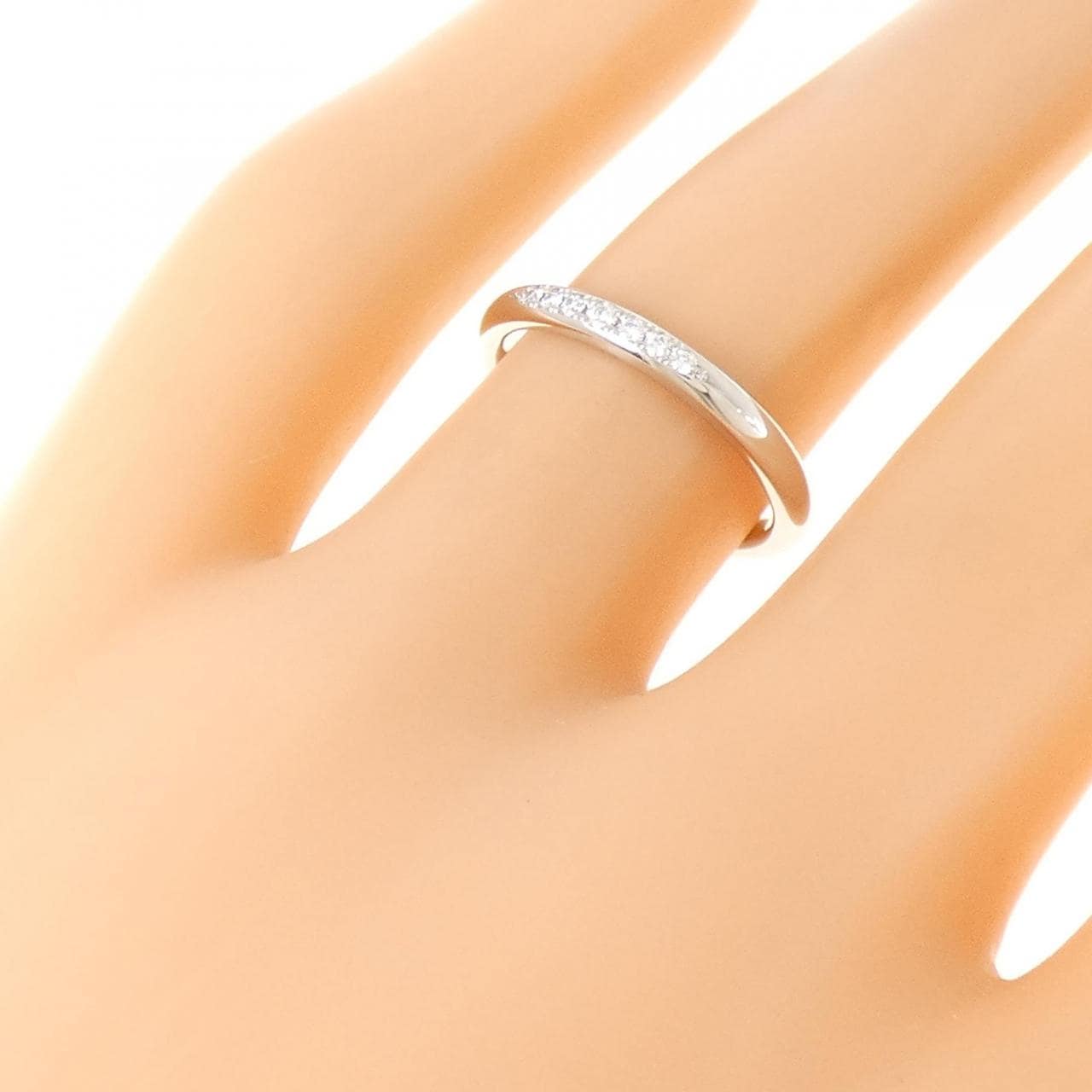 PT950 ダイヤモンド リング 0.050CT