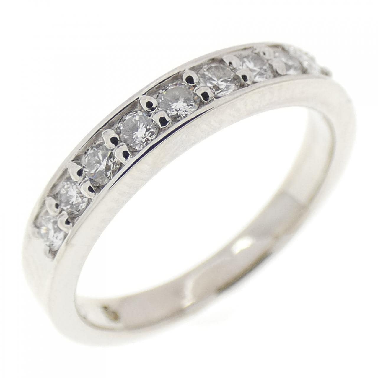 PT900 ハーフエタニティ ダイヤモンド リング 0.24CT