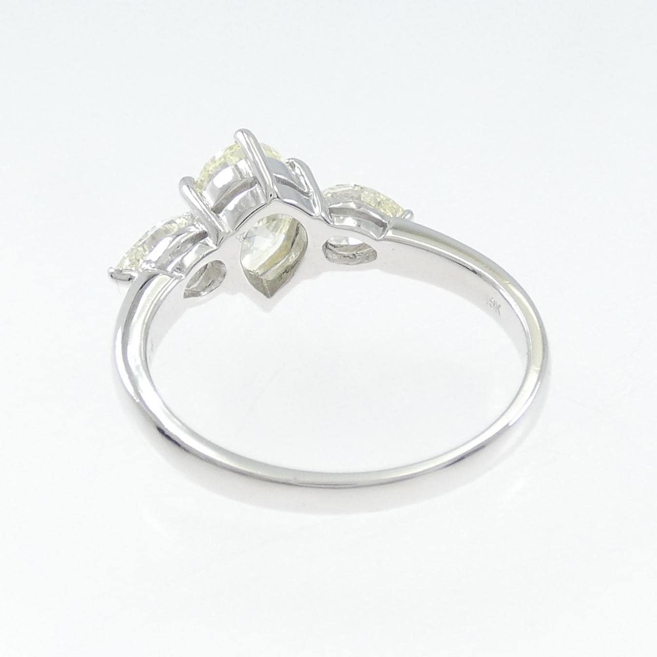 18KWG ダイヤモンド リング 1.06CT