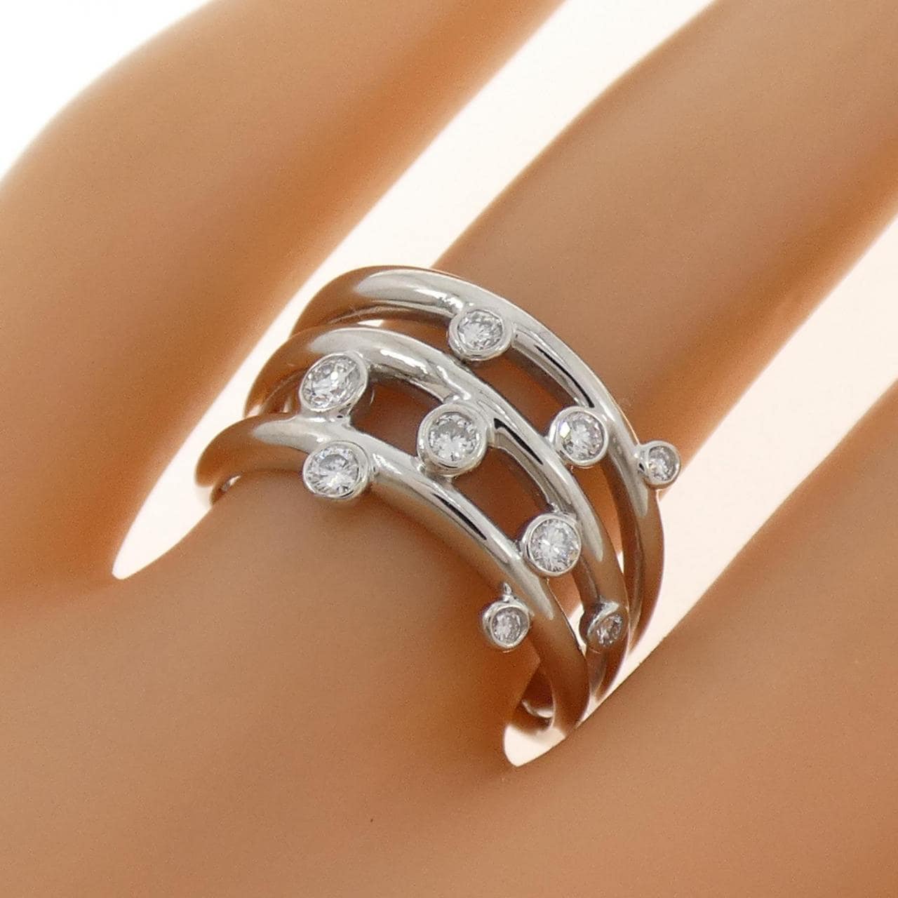 PT900 ダイヤモンド リング 0.23CT