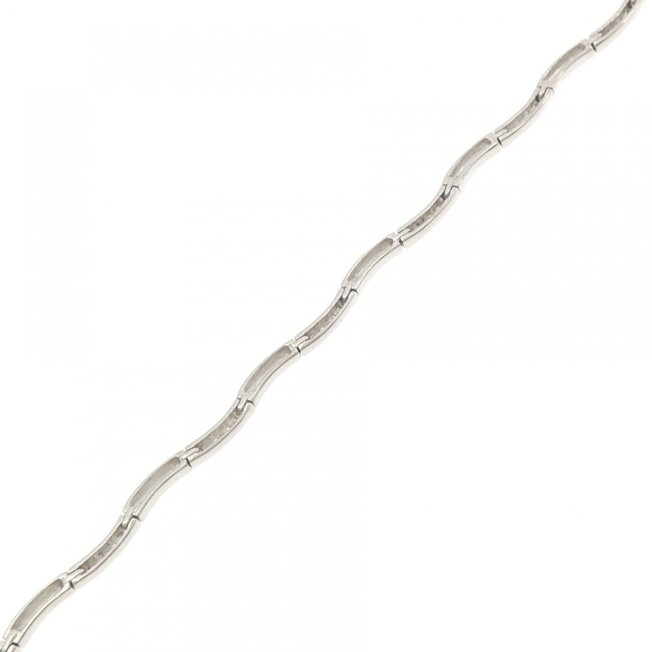 K18WG ダイヤモンド ブレスレット 0.26CT