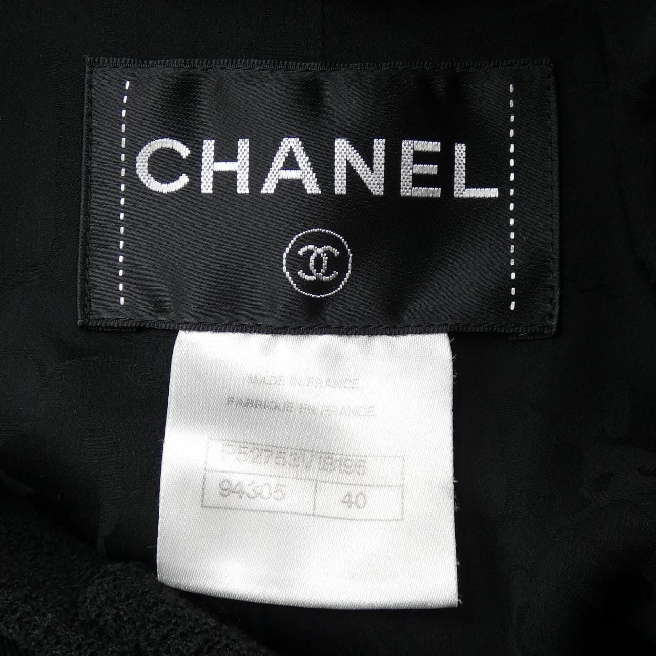 シャネル CHANEL P52753V18196 15K ノーカラージャケット