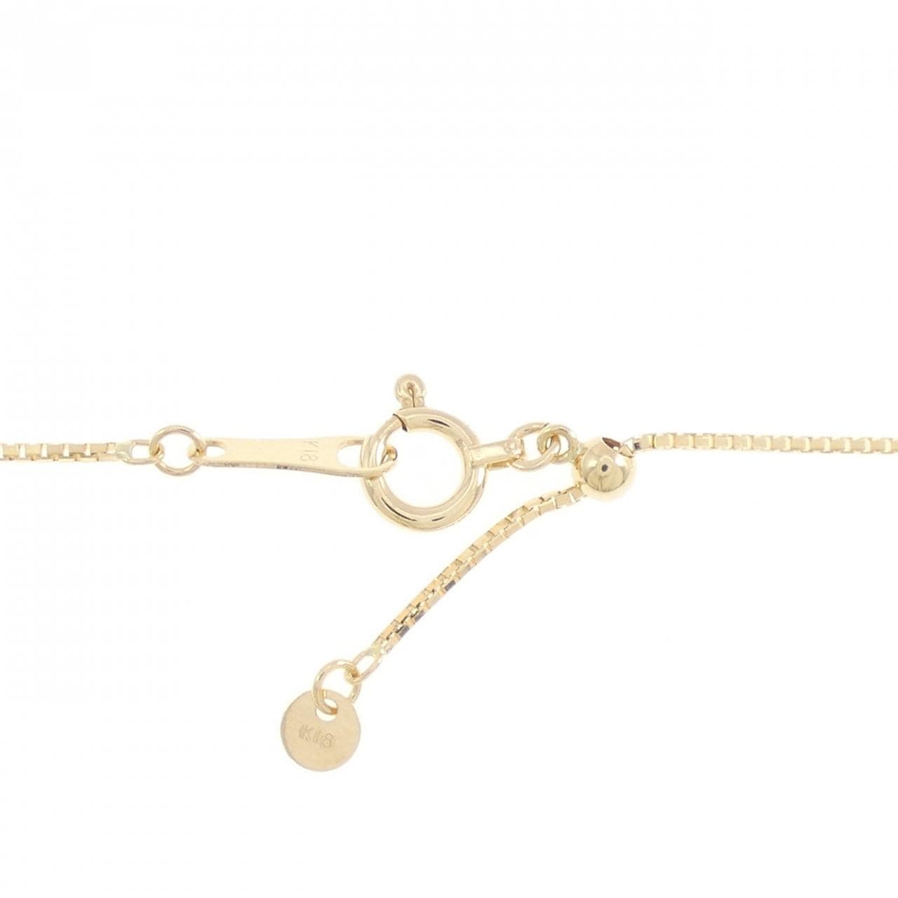 K18YG ダイヤモンド ネックレス 0.50CT