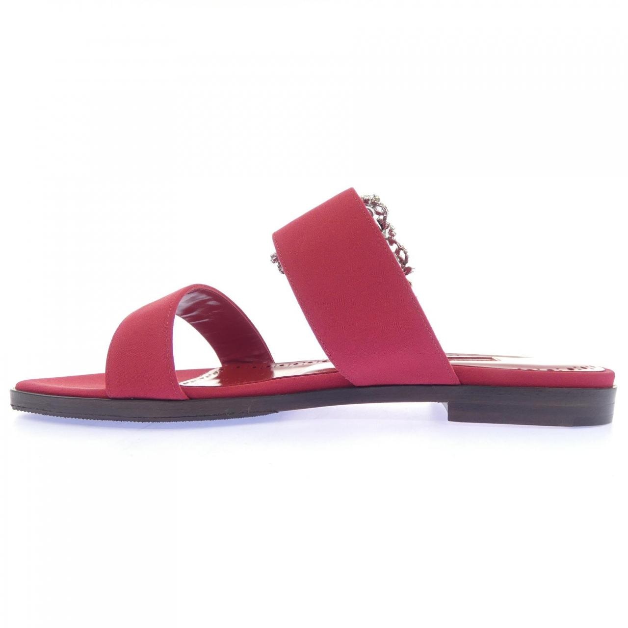 マノロブラニク MANOLO BLAHNIK TITUBAFLAT サンダル