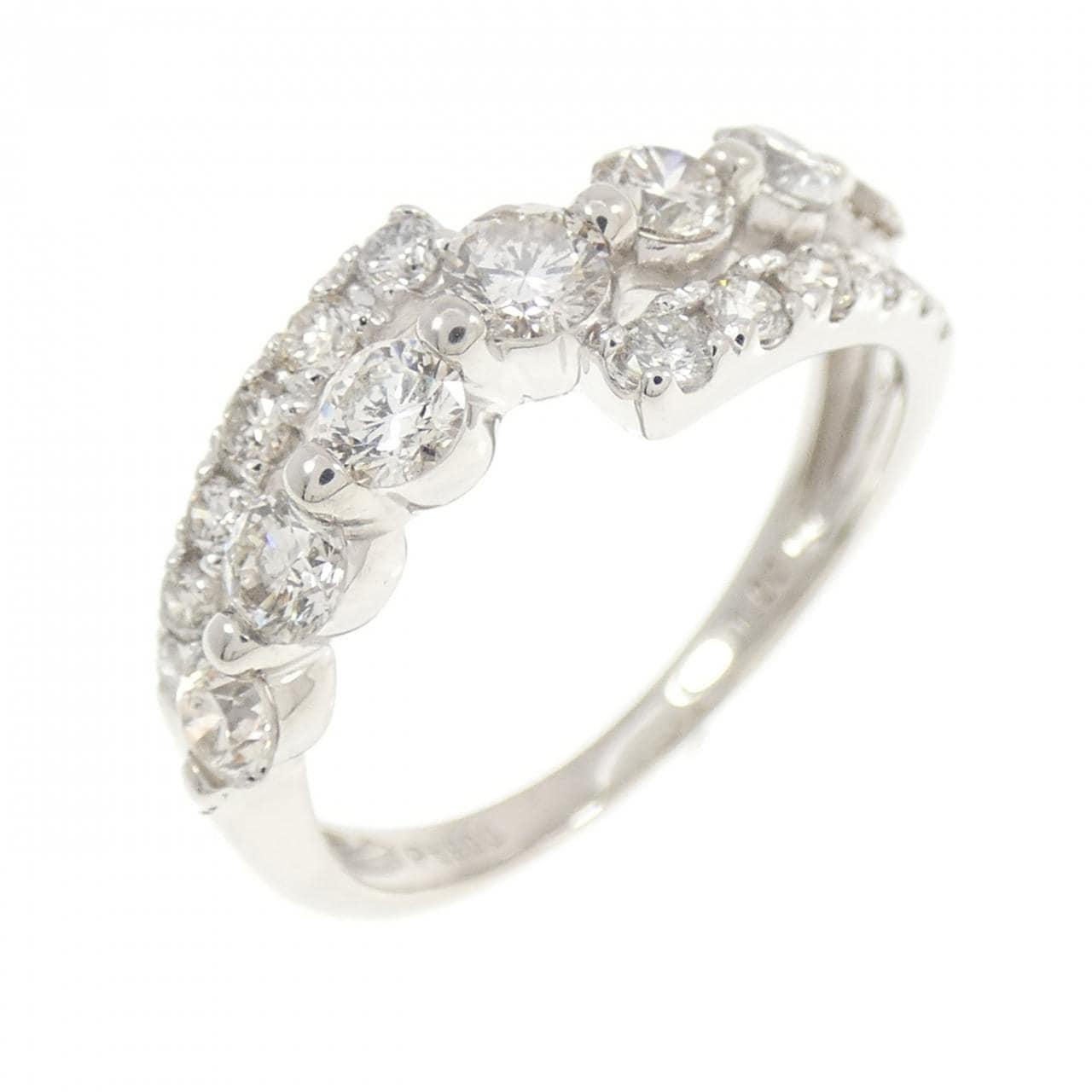 PT900 ダイヤモンド リング 1.00CT