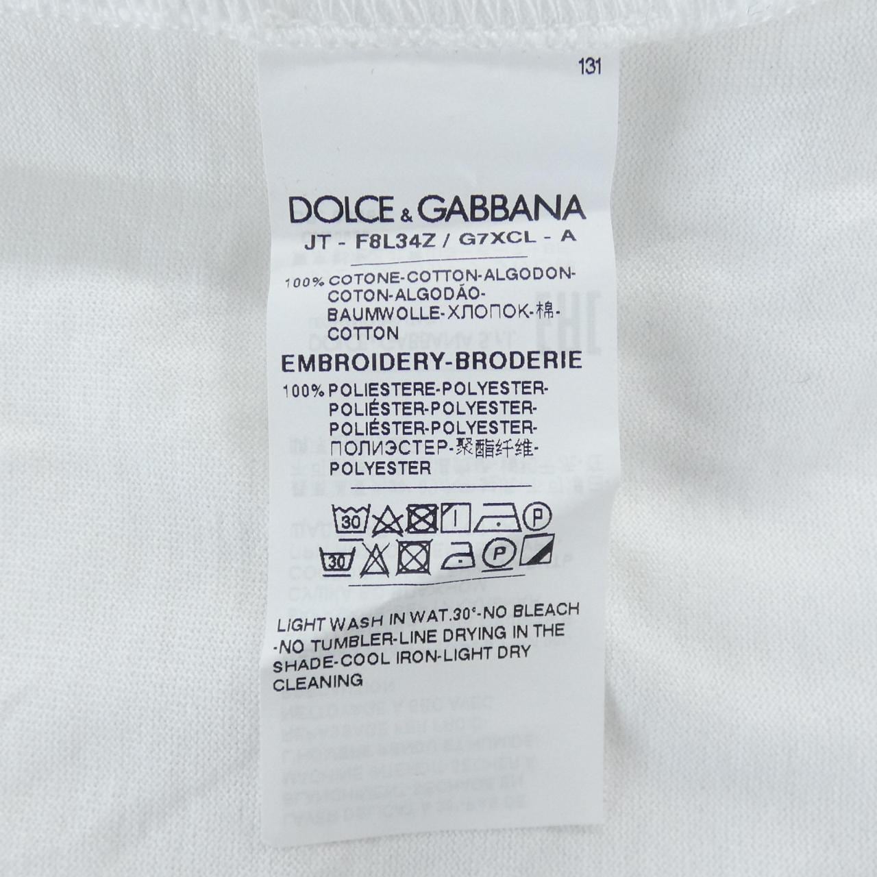 ドルチェアンドガッバーナ DOLCE&GABBANA F8L34Z/G7XCL トップス