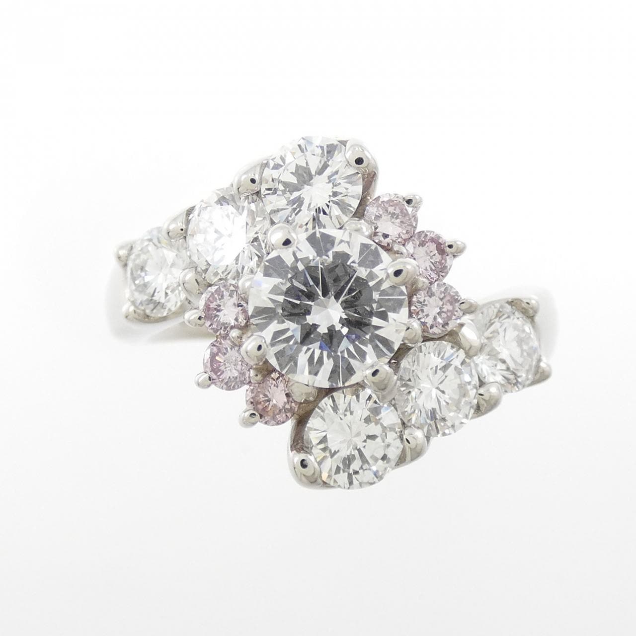 PT900 Diamond Ring 0.722CT E VVS2 Good