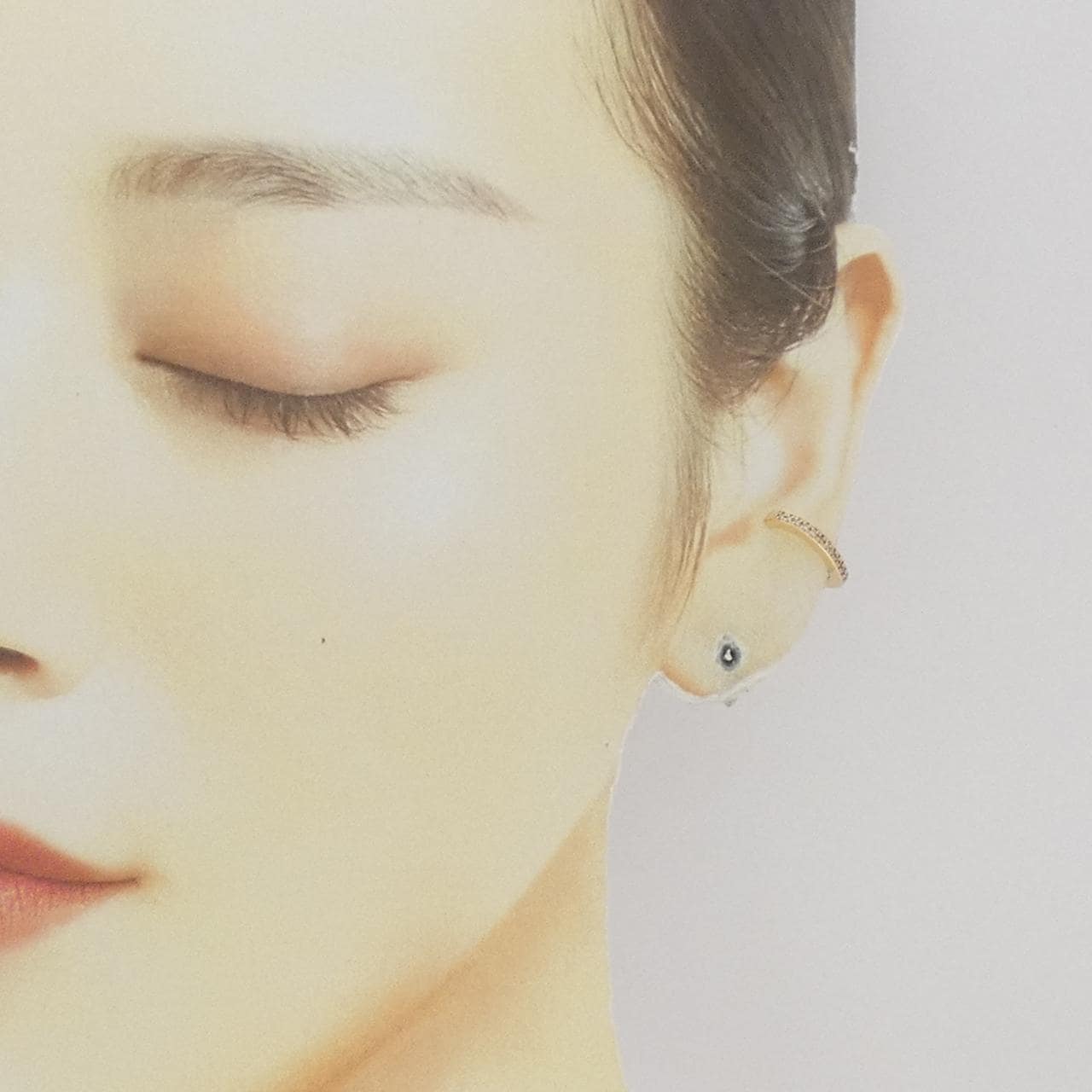 ヒロタカ マンハッタン イヤーカフ 0.06CT 片耳