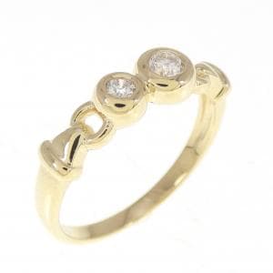 K18YG ダイヤモンド リング 0.14CT