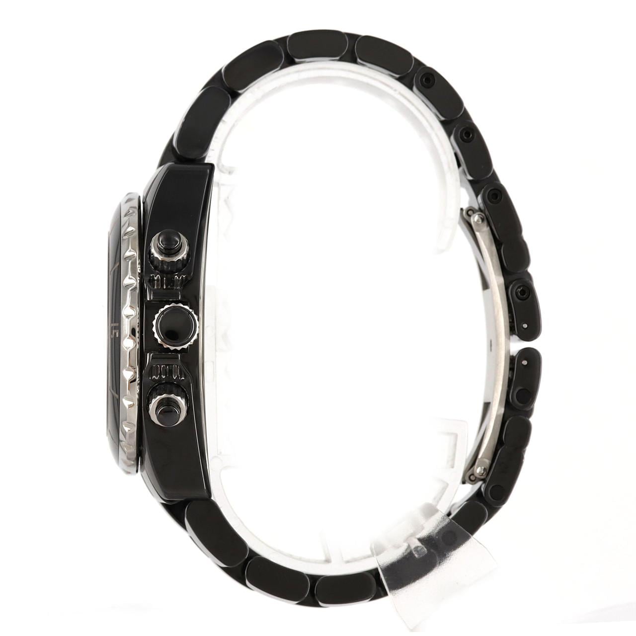 CHANEL J12 Chronograph Ceramic 9P H2419 Ceramic Automatic