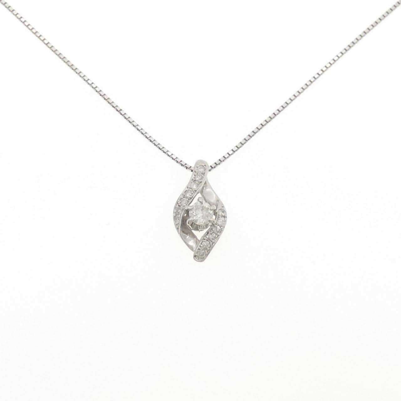 PT900/PT850 ダイヤモンド ネックレス 0.50CT