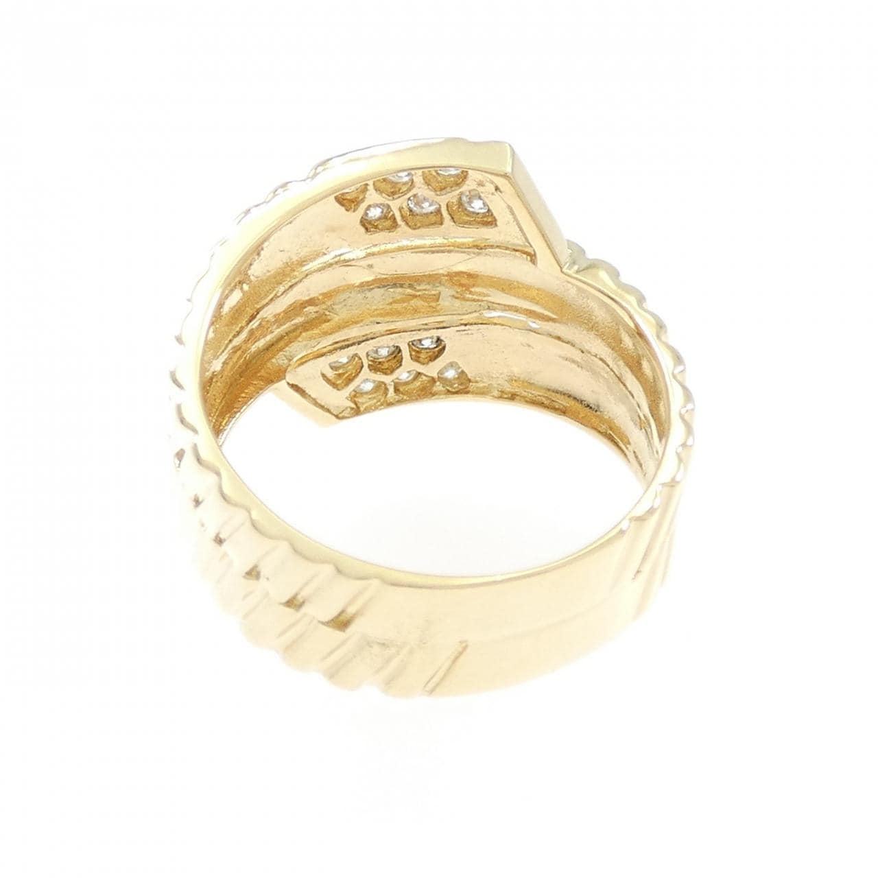 K18YG ダイヤモンド リング 0.17CT