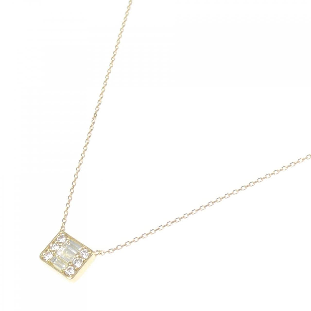 【新品】K18YG ダイヤモンド ネックレス 0.30CT