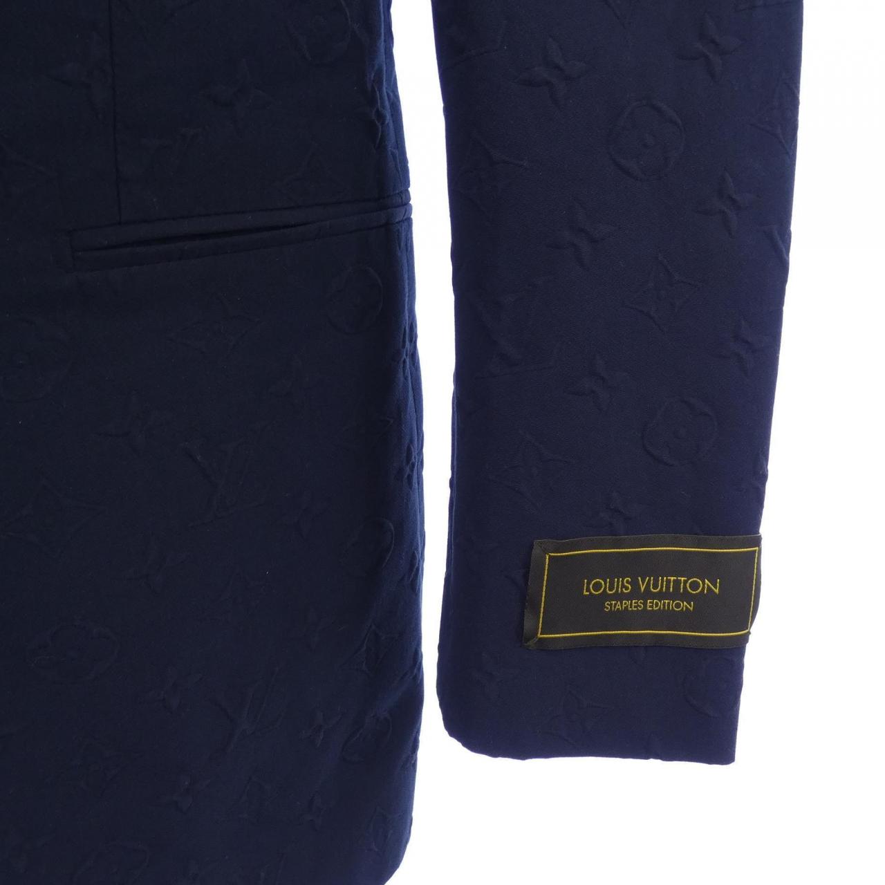 ルイヴィトン LOUIS VUITTON エンボスモノグラムシングルブレステッドジャケット HKJ42EZDC ジャケット