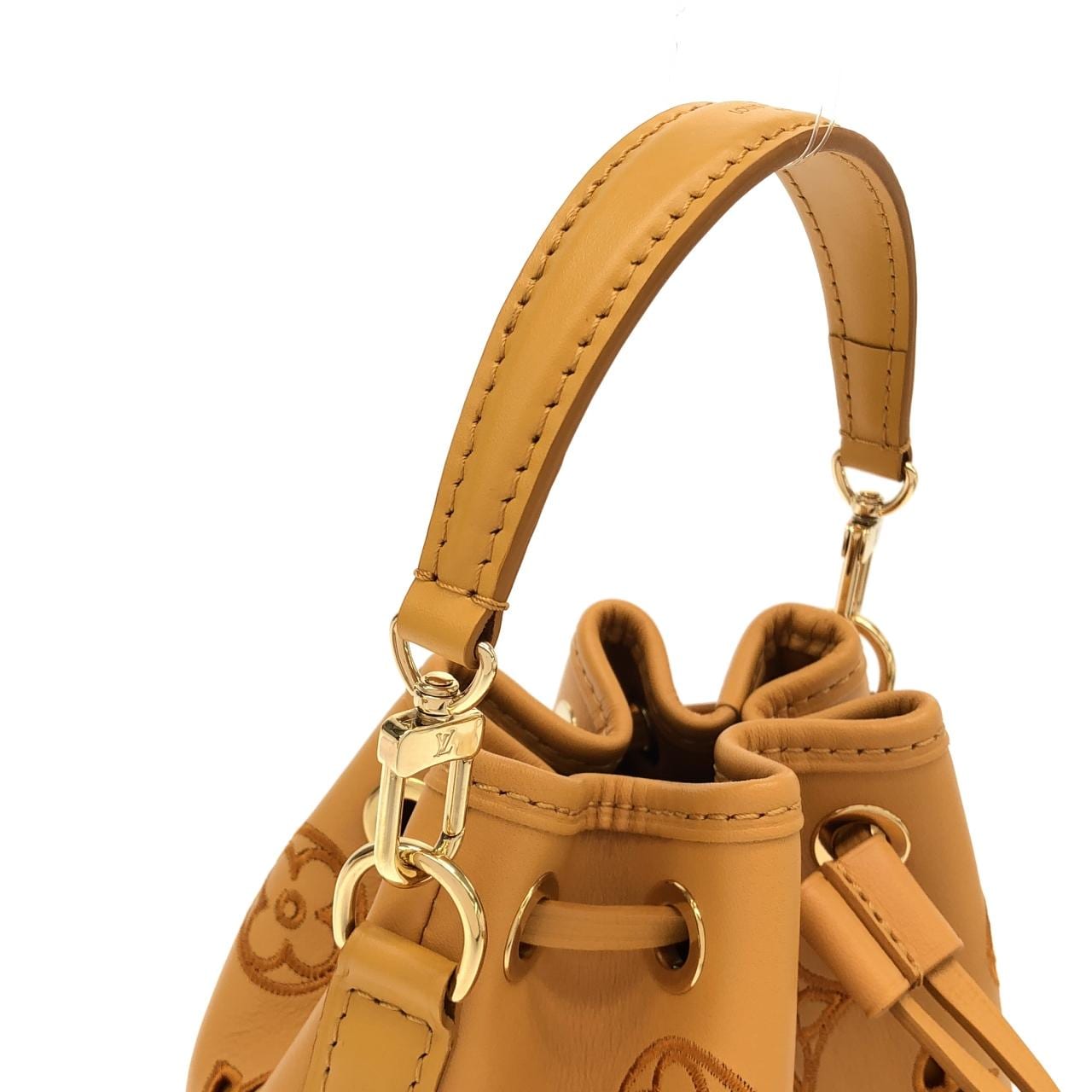 ルイヴィトン モノグラム LVブロデリー アングレース ナノ ノエ M82469 ショルダーバッグ