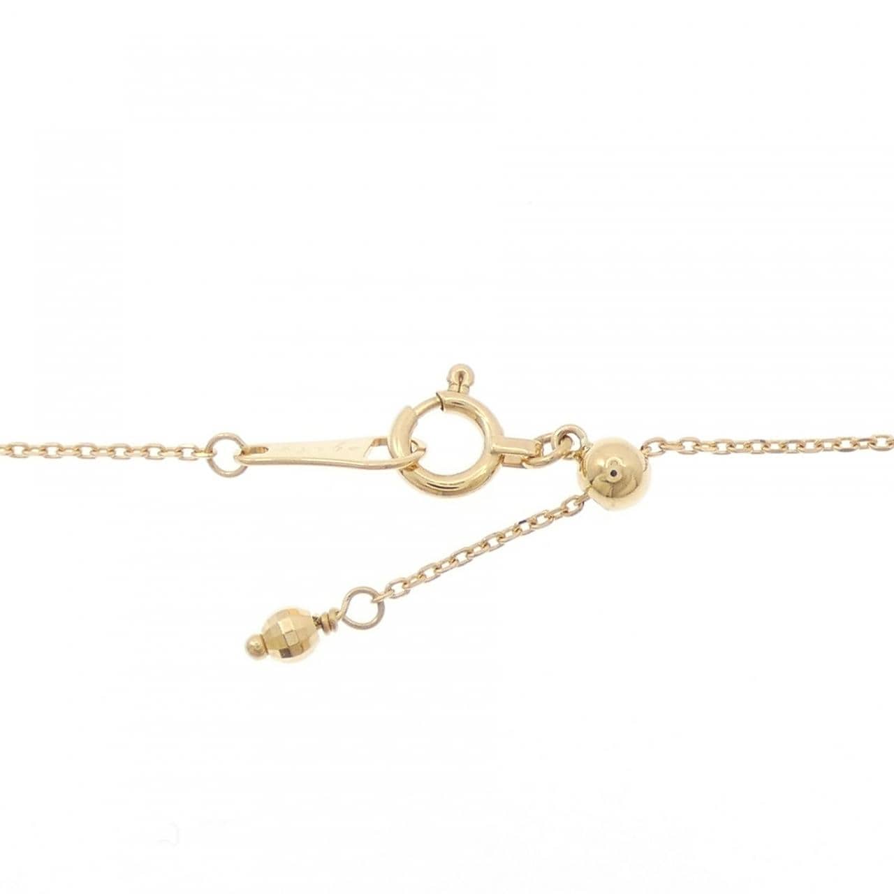 アガット ダイヤモンド ネックレス 0.06CT