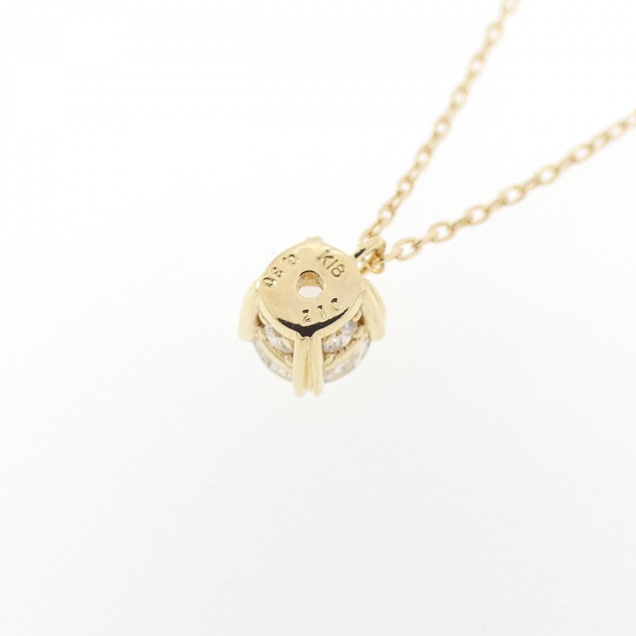 K18YG ダイヤモンド ネックレス 0.30CT