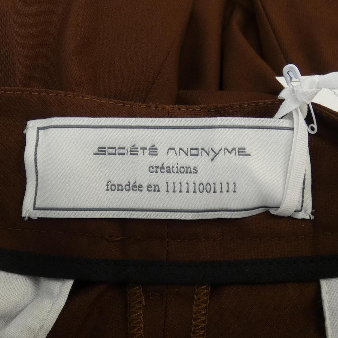 SOCIETEANONYME パンツ