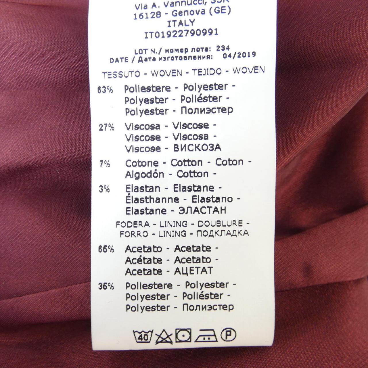 ロッソトレンタチンクエ ROSSO35 ワンピース
