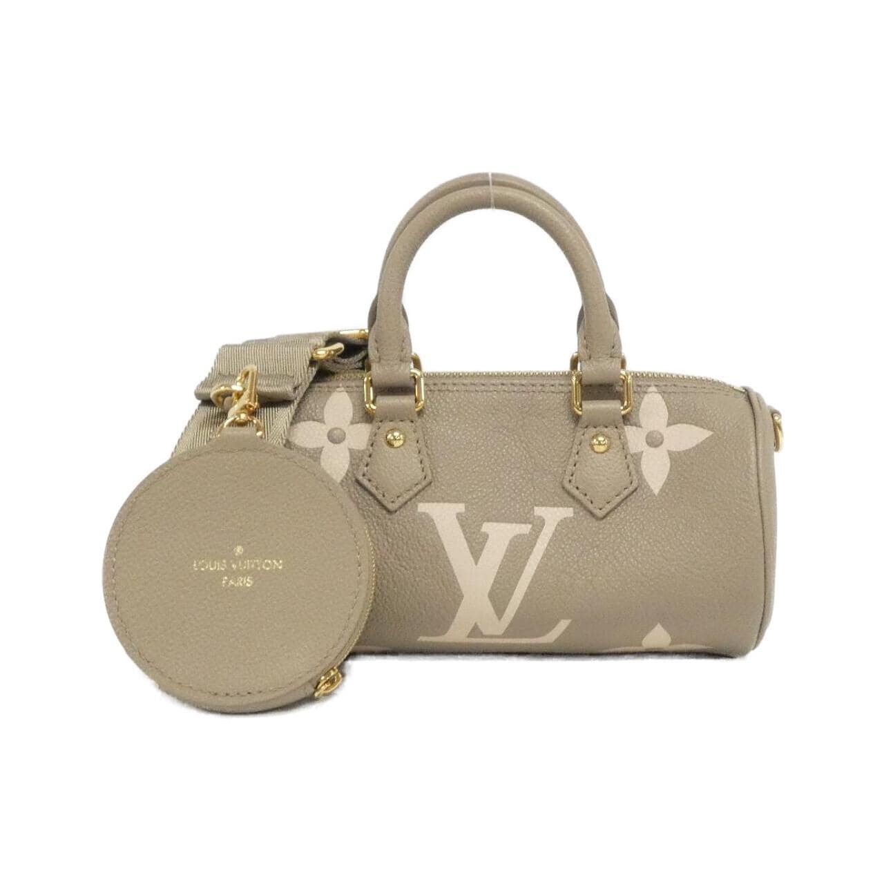 LOUIS VUITTON Bicolor Monogram Empreinte Papillon BB M46031 Shoulder Bag