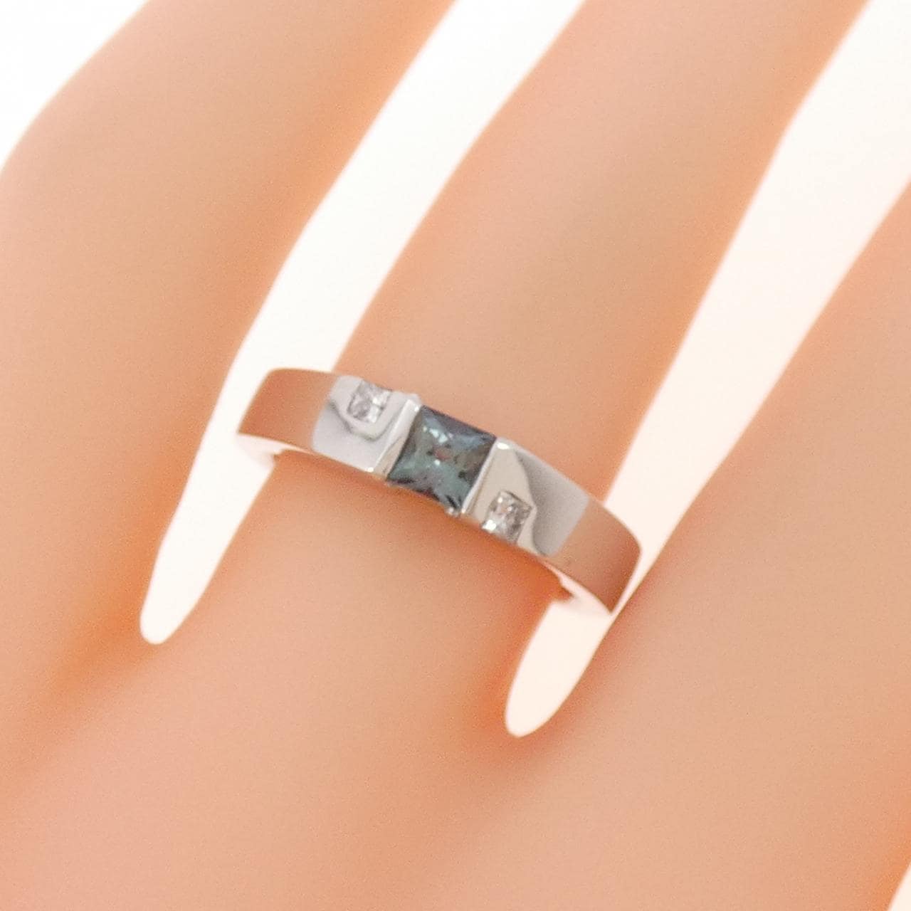 PT900 アレキサンドライト リング 0.25CT