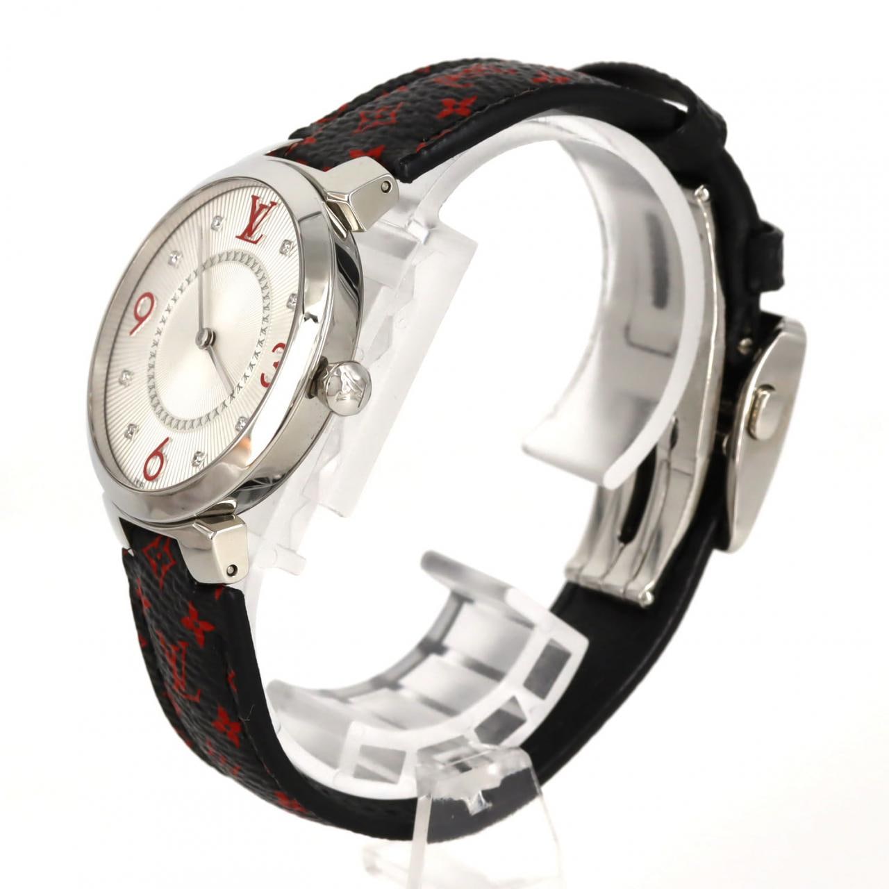 ルイヴィトン タンブールモノグラム･8P Q13MJA SS クォーツ