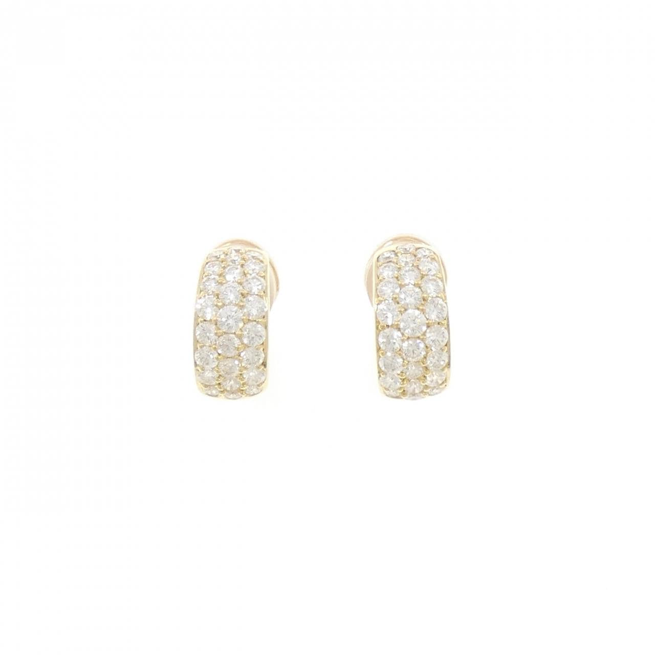 ミキモト ダイヤモンド イヤリング 1.62CT