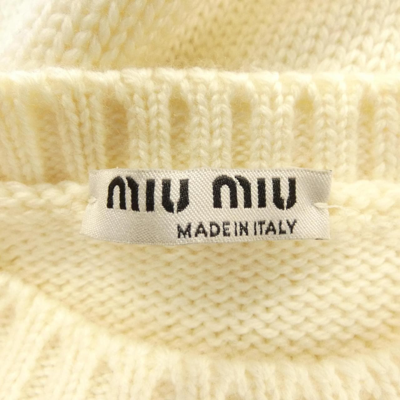 ミュウミュウ MIU MIU MML037 1QDA ニット