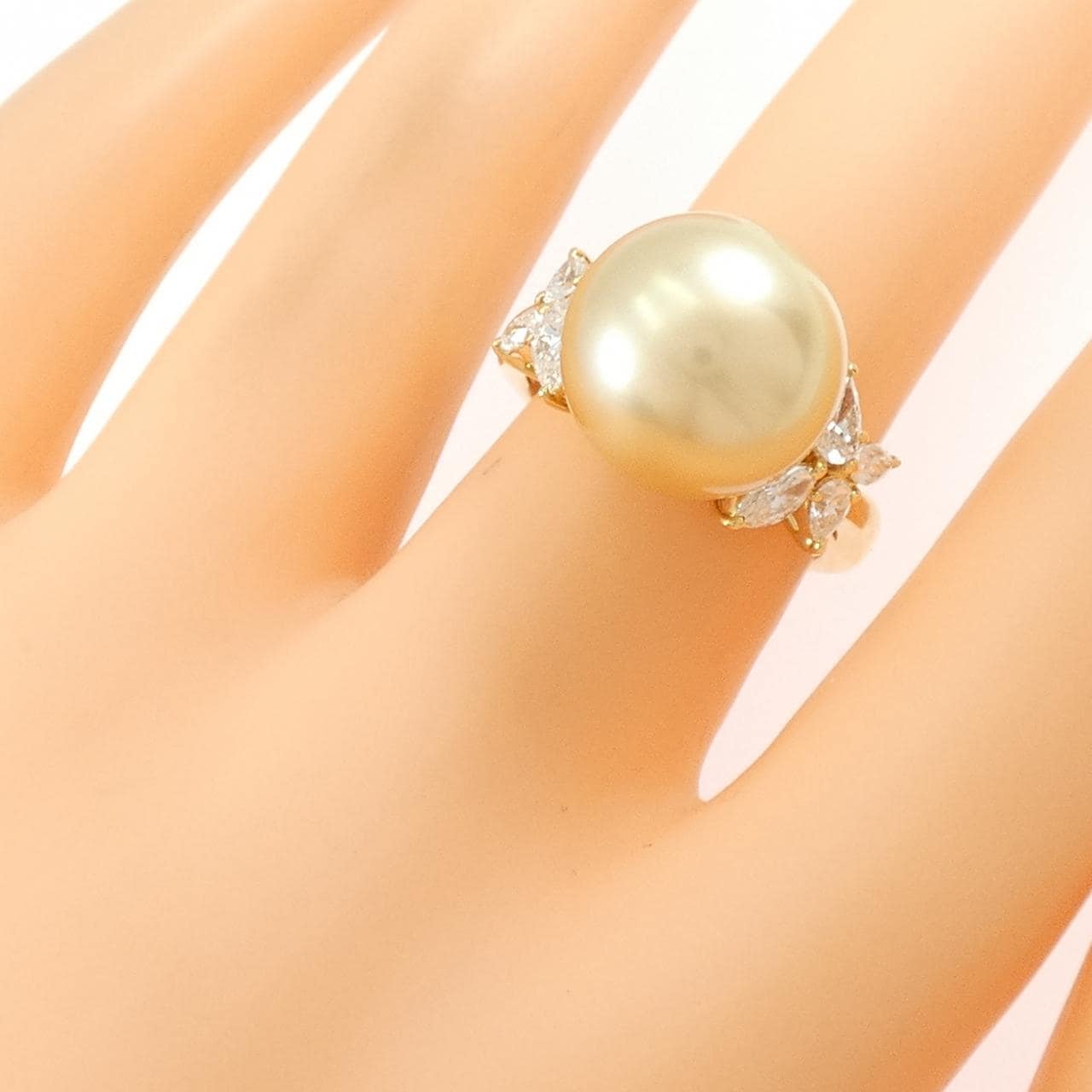 ミキモト 白蝶パール リング 13.0mm