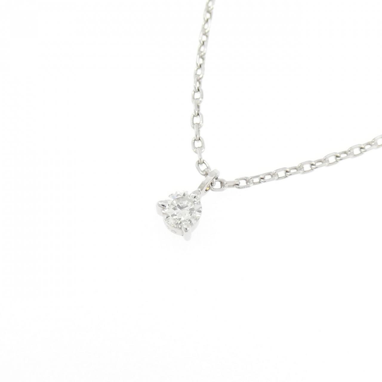 PT850 ダイヤモンド ネックレス 0.08CT