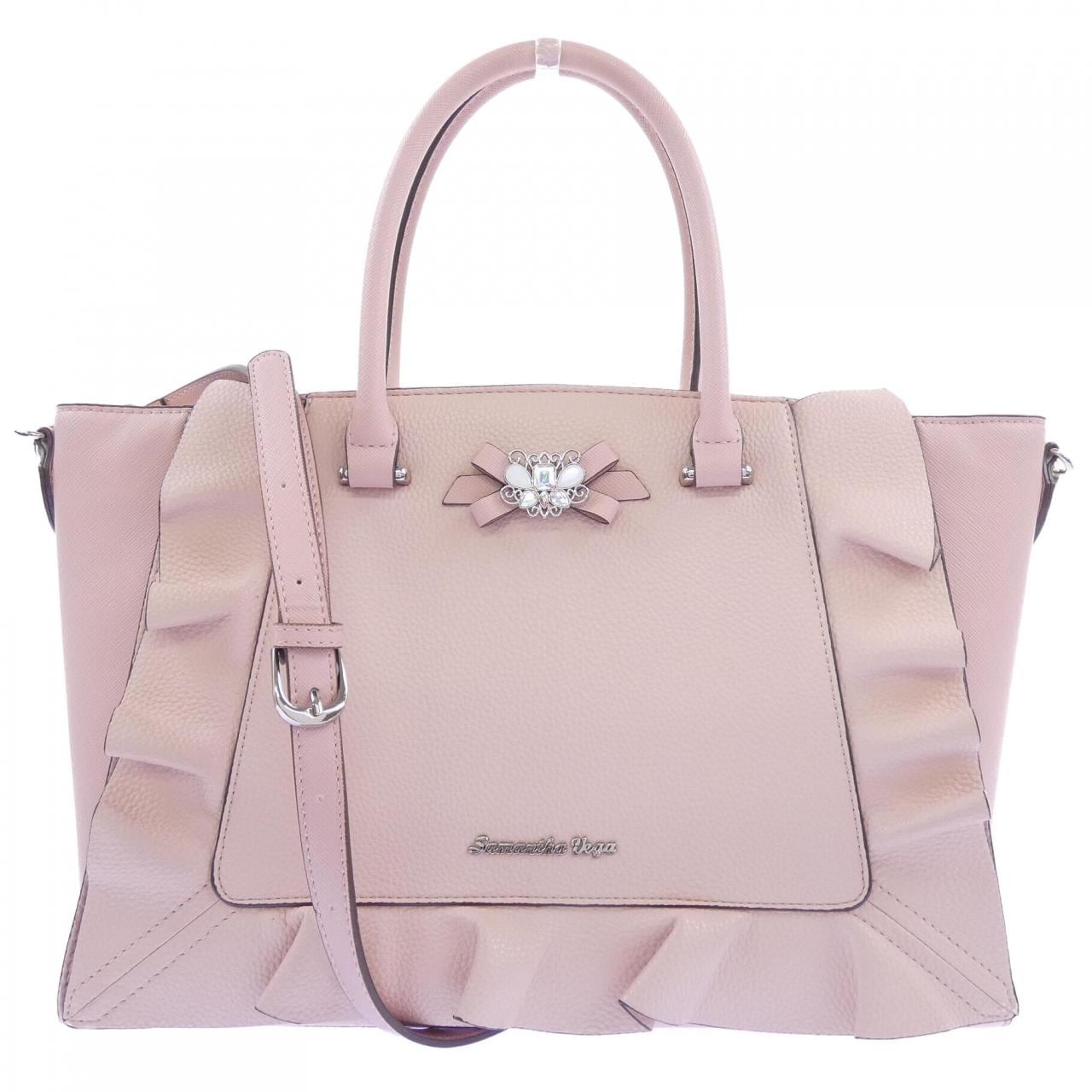 サマンサベガ Samantha Vega ビジュー　フリル BAG