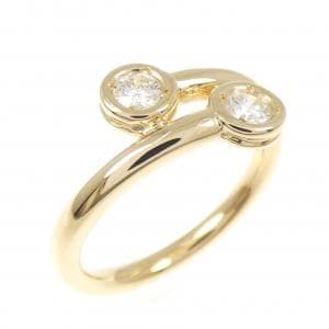 K18YG ダイヤモンド リング 0.26CT