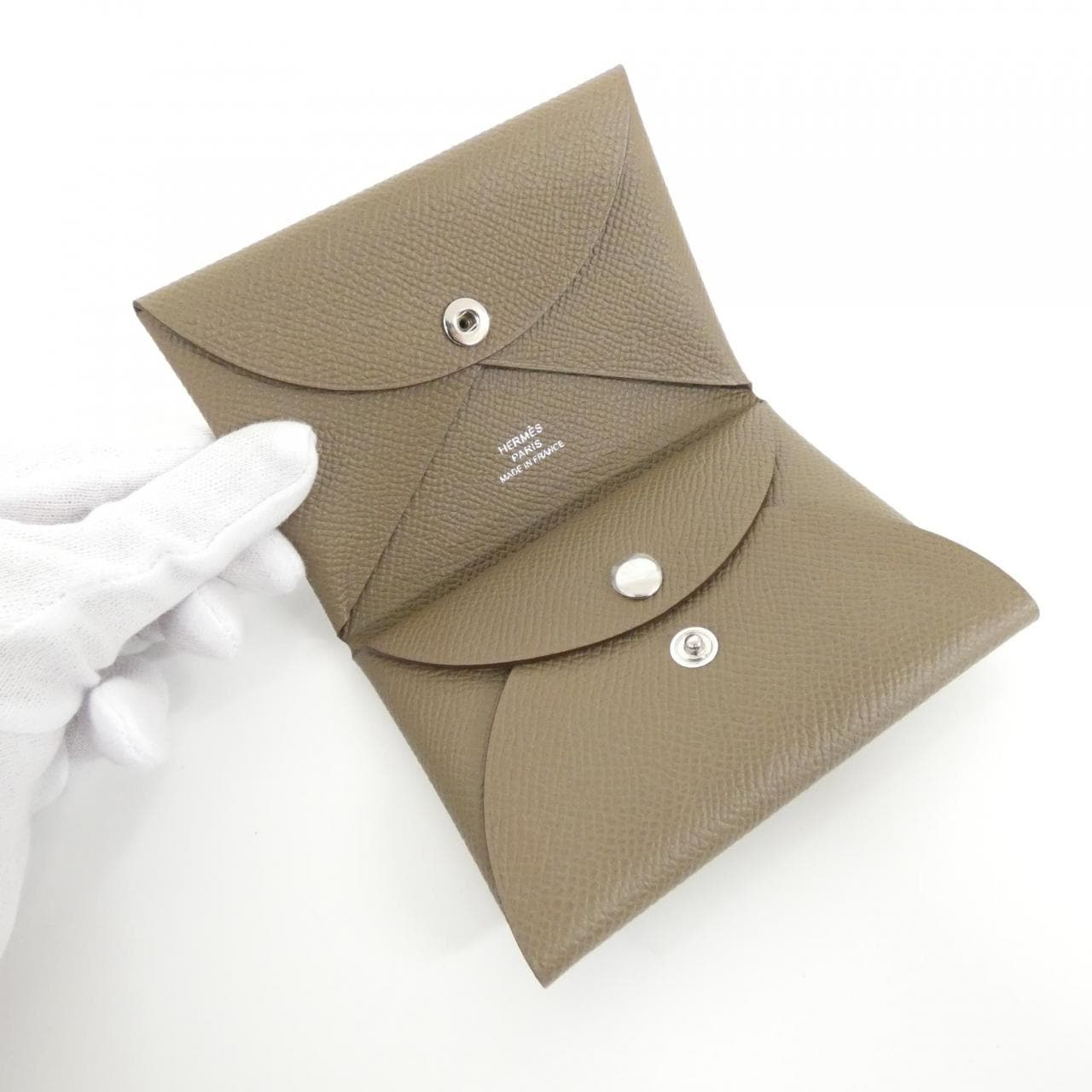 エルメス カルヴィ デュオ 083035CK コインケース